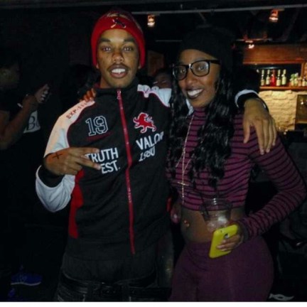 Me and Cobi MSU purple