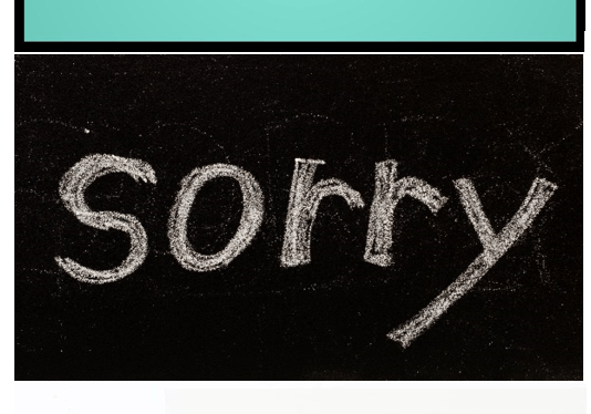 Acknowledge it & Apologize: How Do We Move On…or&nbsp;Not