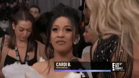 cardi b at grammys